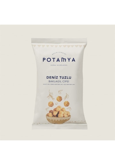 Potamya Deniz Tuzlu Baklagil Cipsi 50 G