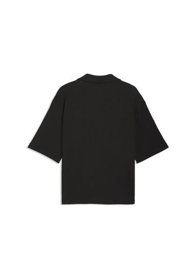 Puma Wardrobe Essentials Erkek Siyah Günlük Stil Gömlek 63436301