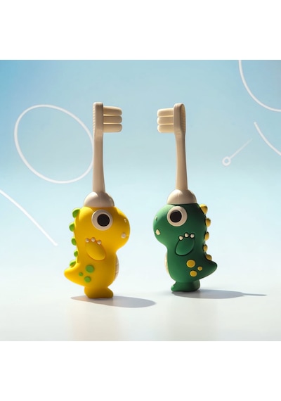 Smileyes Ultra Yumuşak Bebek Diş Fırçası Yeşil