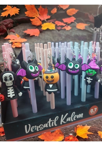 Cadılar Bayramı Halloween Figürlü Versatil Kalemler 0.7 Yarasa