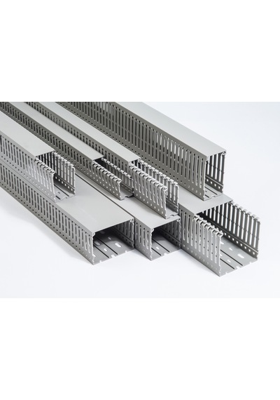 Adal Pgc-25060 ,25x60mm Gri/2mt Delikli Kablo Kanal