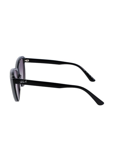 Karl Lagerfeld Kl6103s 006 58 Kadın Cat Eye Siyah Kemik Güneş Gözlüğü Beyaz
