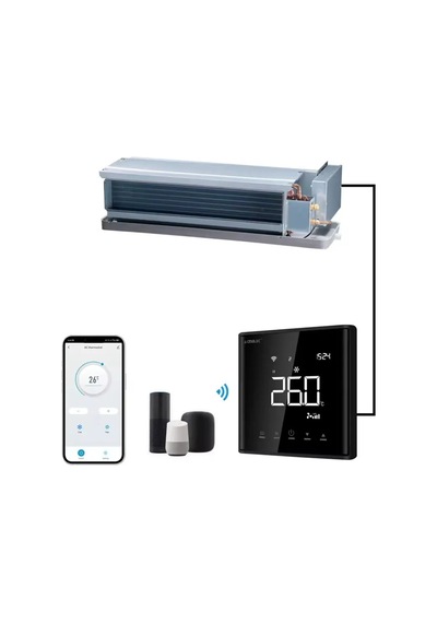 Vrf Ae-669k Wifi Tuya Destekli Ip30 Akıllı Klima Termostat Bağlantı Kiti