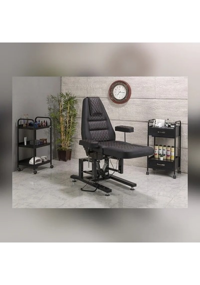 Elegance 3 Motorlu Yükseklik Hareketli Koltuk Siyah Beyaz