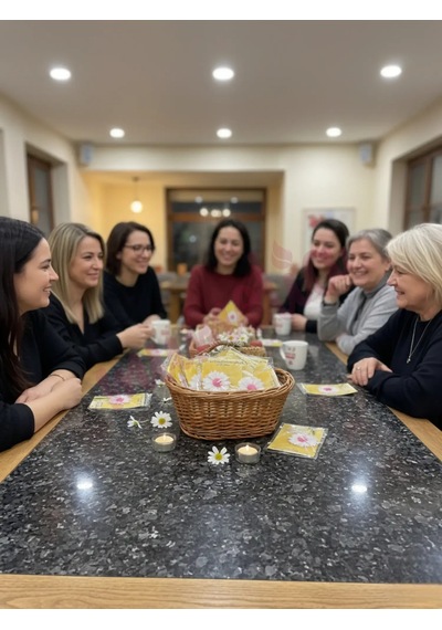 Mumelia Zarif Papatya Iı - Doğal Soya Hediyelik Mum - 15 .