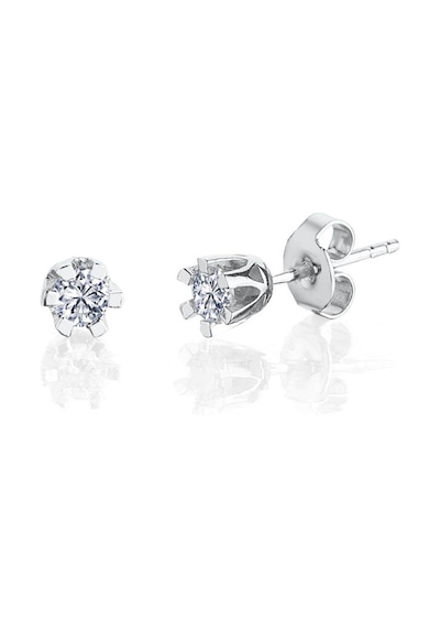 Mia Vento 0.60 Karat Effective Diamond Masalsı Parıltı İkili Tektaş Gümüş Set