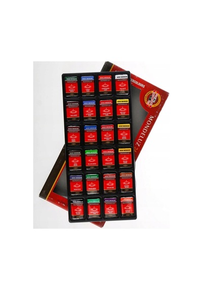 Koh I Noor Mondeluz Aquarell Colours 24'lü Tablet Suluboya Seti 0