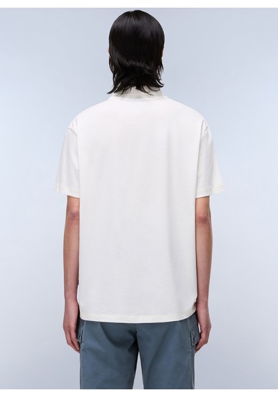 Napapijri Napapıjrı Beyaz E-sorano Ss Erkek T-shirt Np0a4ıdc2061