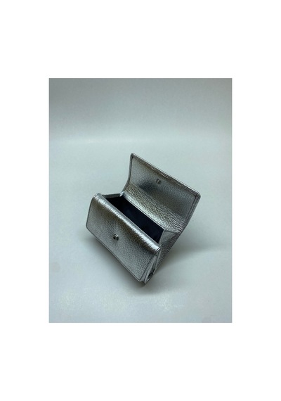 Shop Kadın Cüzdan Hakiki Deri Çok Bölmeli Fermuarlı Floter Deri Gümüş - 891852058 Gümüş