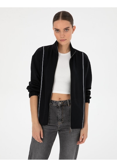 Pierre Cardin Kadın Siyah Hırka Örme 50309108-vr046 Siyah