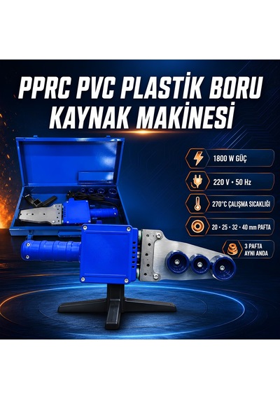 Genel Markalar Gb001 Pprc Pvc Plastik Boru Kaynak Makinesi