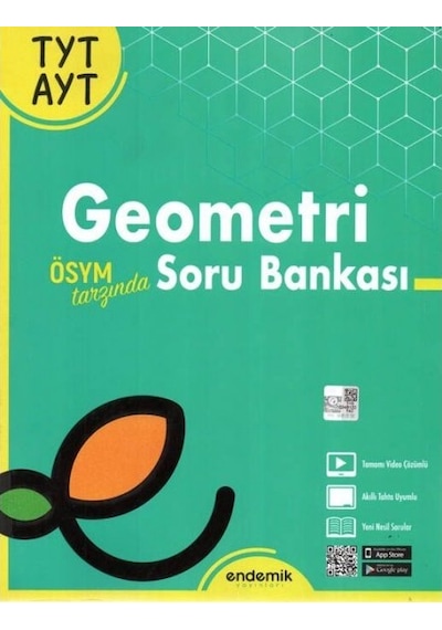 2022 TYT AYT Geometri Soru Bankası -  Endemik Yayınları