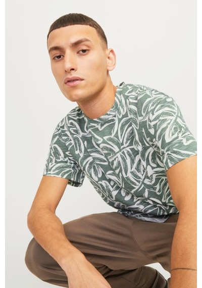 Jack & Jones Jorlafayette Aop Tee Ss Crew Neck Ln 001