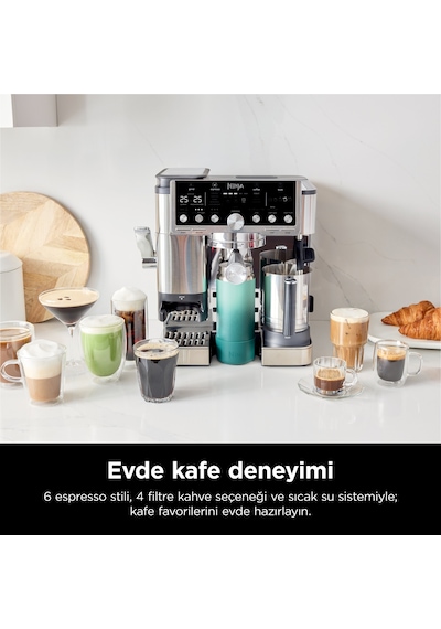Ninja ES701UK Luxe Café Pro Series 1650 W Espresso Makinesi