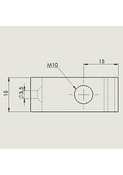 Badem10 Cam Tutucu Ahşap Raf Tutucu Cam Etejeri Metal U Tipi Mat Siyah Metal Vidalı 4 Adet Aahşap