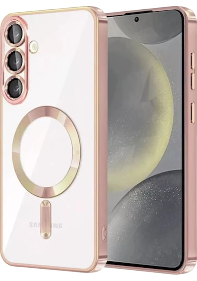 Newface Samsung Galaxy A57 5g Kross Magneticsafe Kapak - Rose Pembe