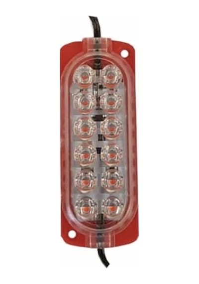 12 Volt 12 Ledli 2.4 Watt Animasyonlu Modül Çakar Kırmızı