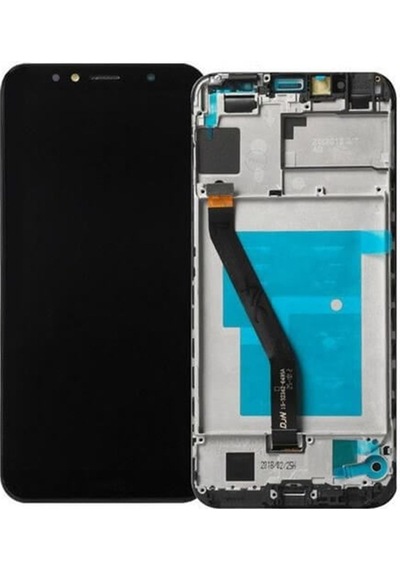 Huawei Y6 2018 Lcd Ekran Dokunmatik Siyah Çıtalı