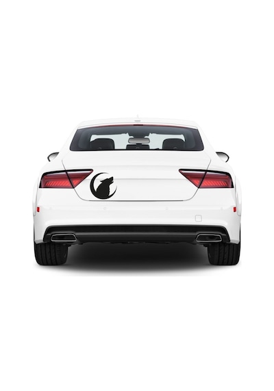 Kurt Araba Stickerı Vinil Sticker Yapıştırma