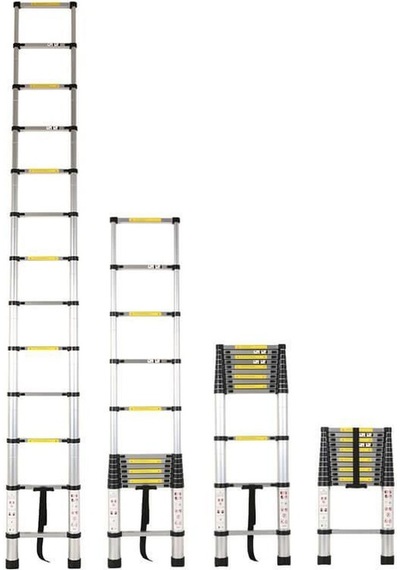 Saraylı Teleskopik Merdiven 13 Basamak 3.80 Metre