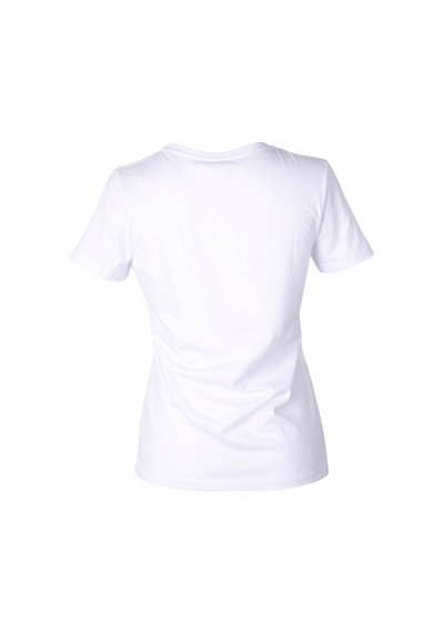 Trender 26yl71595004 Kadın T-shirt Ayıcık Baskı Beyaz