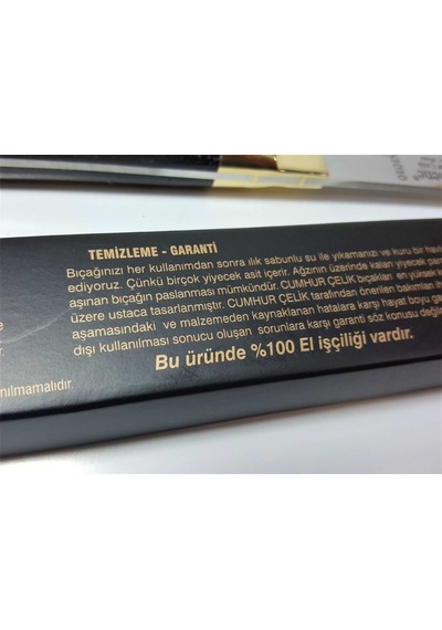 Sürmene Cumhur 61011 Kemiksiz Sıyırma Bıçağı Kurban Bıçak