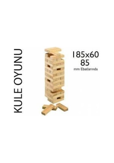 Redka Müthiş Ahşap Denge Kule Oyunu 3+
