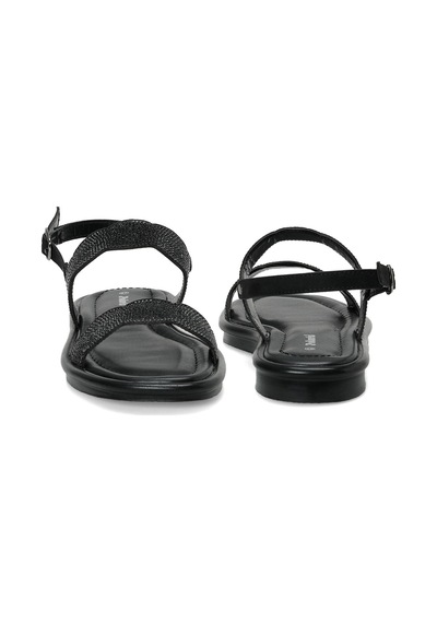 Polaris 327071.z Siyah Kadın Düz Sandalet 000000000102251480