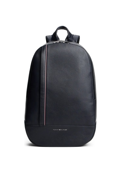 Tommy Hilfiger Th Central Backpack, Dw6 Siyah Erkek Sırt Çantası