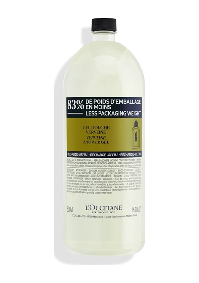 L'occitane Verveine Verbena Duş Jeli Eko-yedek 500 Ml Diğer