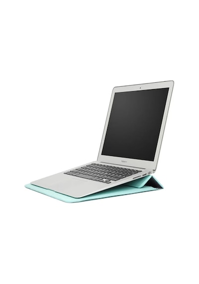 Apple Uyumlu MacBook Air M2 13.6 Inç 2022 M2 Çip A2681 Çanta Pu Deri Stantlı Şık Tasarım Kılıf