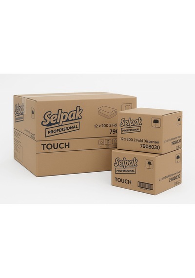 Selpak Touch Dispenser Z Katlama Havlu 200 X 36