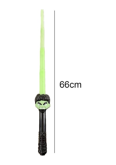 Yeşil Dev Kahramını Temalı Işıklı Sesli Sensörlü Oyuncak Silahı Hulk