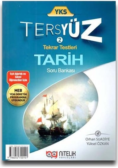 YKS Tarih Tersyüz Soru Bankası - Orhan Suadiye - Nitelik Yayınları