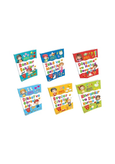Büyüyorum Öğreniyorum Okul Öncesi Etkinlikleri 6 Kitap