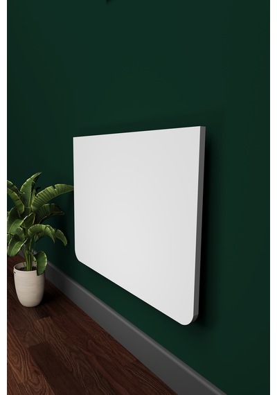 Lüks Duvara Monte Katlanabilir Çalışma Yemek Masası %100 Mdf Balkon Bahçe Masası Dmm68 Beyaz Lüks Duvara Monte Katlanabilir Çalışma Yemek Masası %100 Mdf Balkon Bahçe Masası Dmm68 Beyaz