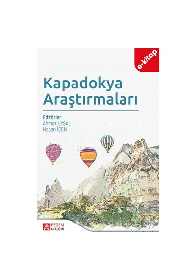 Kapadokya Araştırmaları E-kitap
