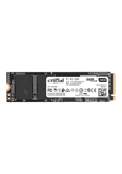 Crucial P1 CT1000P1SSD8 1 TB M.2 NVMe PCIe SSD