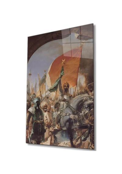 Fatih Sultan Mehmet Cam Tablo, Temperli Ve Rodajlı Dayanıklı Cam
