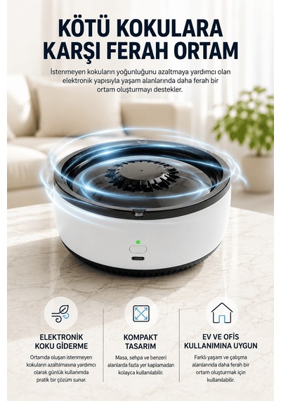 Küllük Duman Giderici Temizlenebilir Elektronik Pilli - Uczhs28küllük2-1