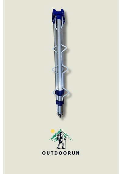 4 Olta Kapasiteli 3 Ayaklı Balıkçı Olta Standı Taşıma Kılıflı