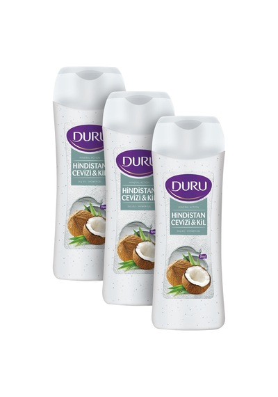 Mineral Action Hindistan Cevizi&kil Duş Jeli 3x450ml Diğer