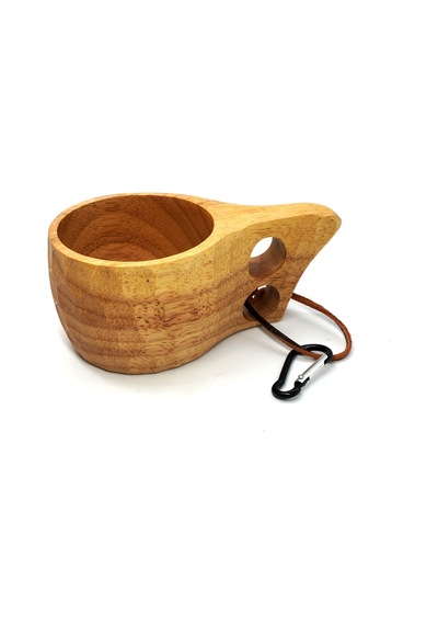 Rox Wood 001 Kuksa Ahşap Bardak Desenli
