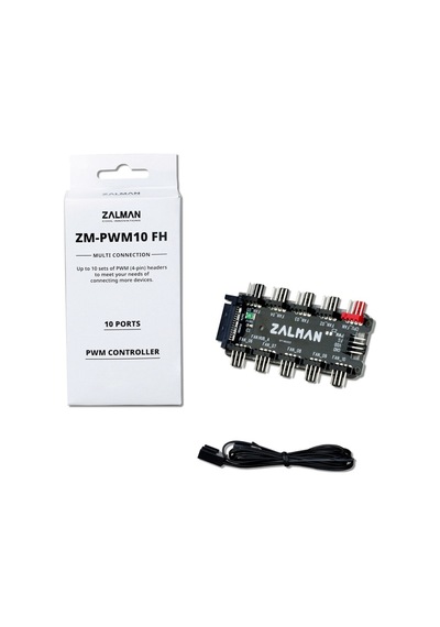 ZALMAN ZM-PWM10FH ON PORTLU PWM FAN KONTROL BAGLANTI ADAPTORU