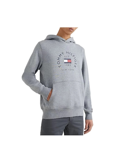 Tommy Hilfiger Tommy Hılfıger Erkek Sweatshırt Mw0mw27842-zn2 Gri