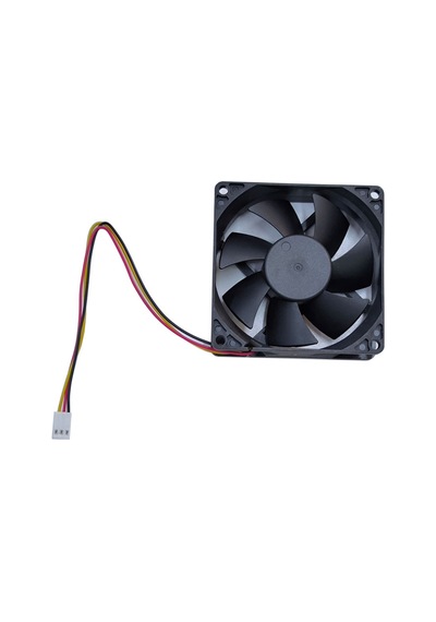 8cm 12v 3 Pinli Kasa Fanı Dc 12v 8cmx8cmx2.5cm 3 Pinli Fan