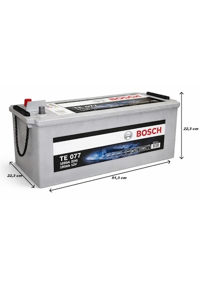 Bosch Te 077 190ah 1050a En Efb Akü