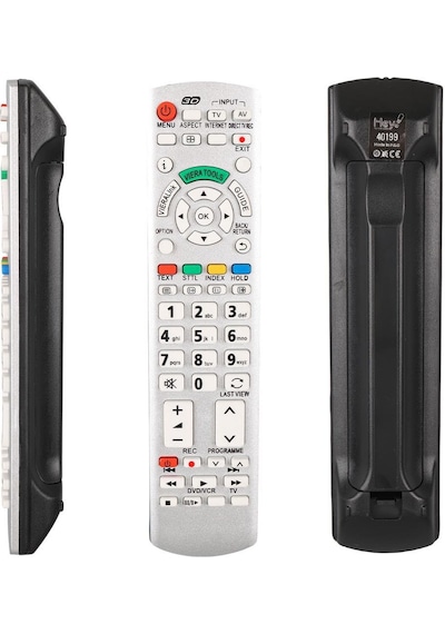 Panasonic Rm-d1170 - Tx L42et5 - Tx L32x5e - Tx P50g20 3d Tuşlu Lcd Led Tv Kumanda