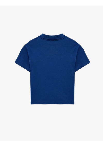 Koton Slim Fit Pamuklu Nakış Detaylı Kısa Kollu Düğmeli Polo Yaka Tişört Lacivert 6sak50015ek Lacivert Koton Slim Fit Pamuklu Nakış Detaylı Kısa Kollu Düğmeli Polo Yaka Tişört Lacivert 6sak50015ek Lacivert