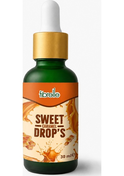 Fibrelle Karamel Aromalı Sıvı Tatlandırıcı - 30ml